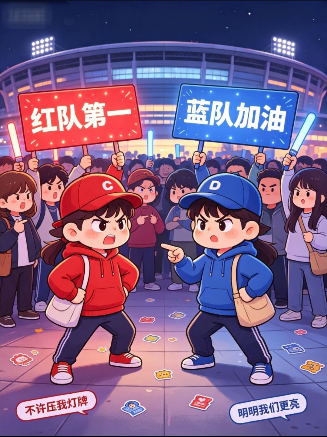 本来去看自己偶像的演唱会，是为爱发电，双向奔赴，结果现在整个内娱，为了举灯牌，抢