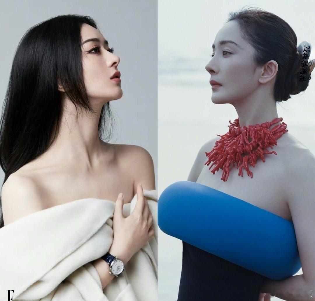 赵丽颖EllE杨幂VOGUE，绝美时尚表现力