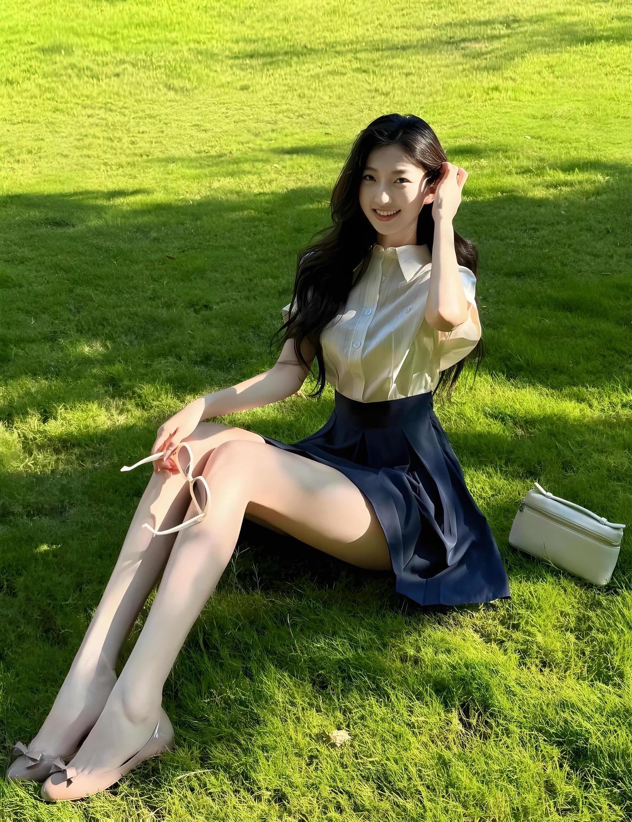 女人自信微笑时，整个世界都亮了。