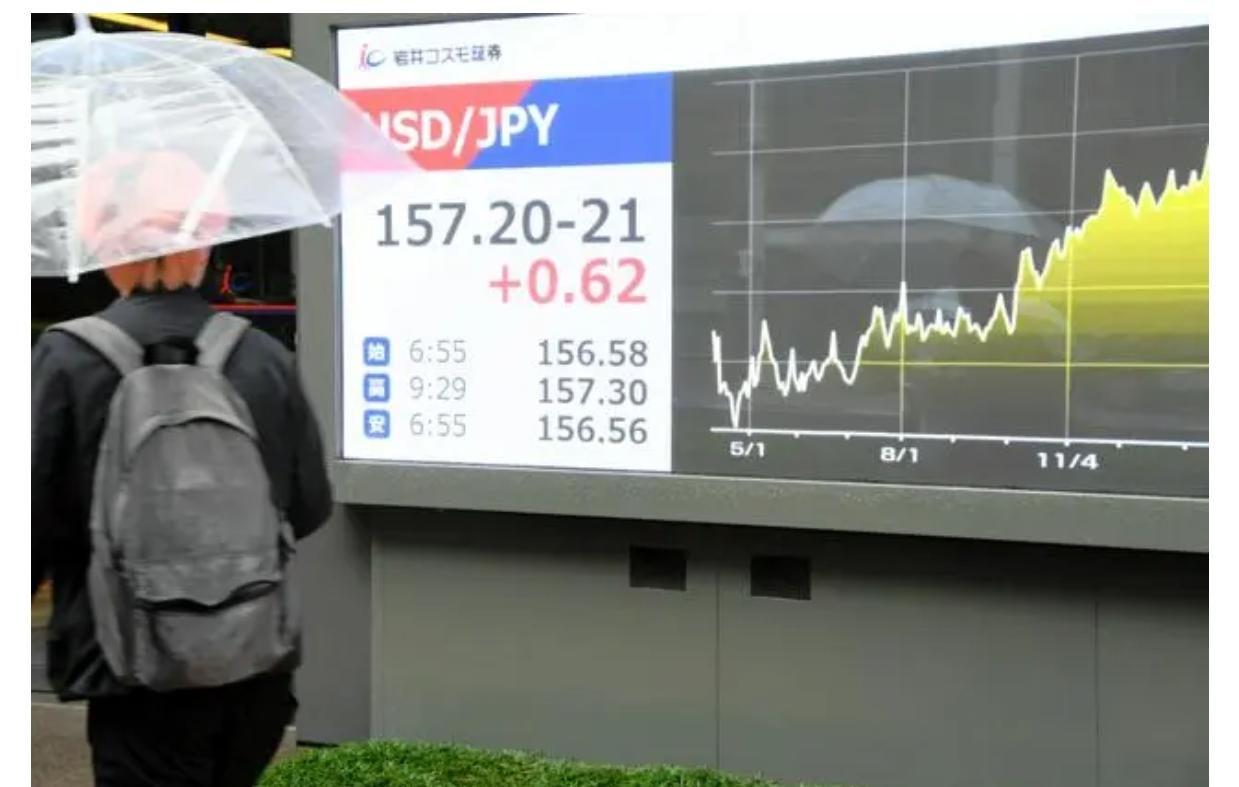 日本投入5万亿日元阻止日元下跌
据日媒《TBS新闻》5月1日报道：日本政府和日本