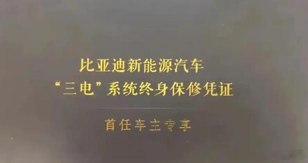 顺风车车主要狂喜？比亚迪调整了部分车型的三电终身质保年行驶里程限制，海狮08、海