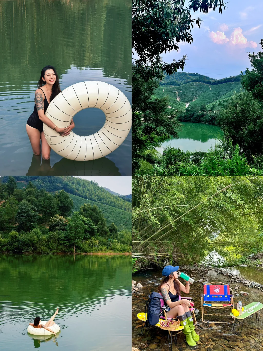 安吉这个露营地🏕️里面居然藏了个水库‼️