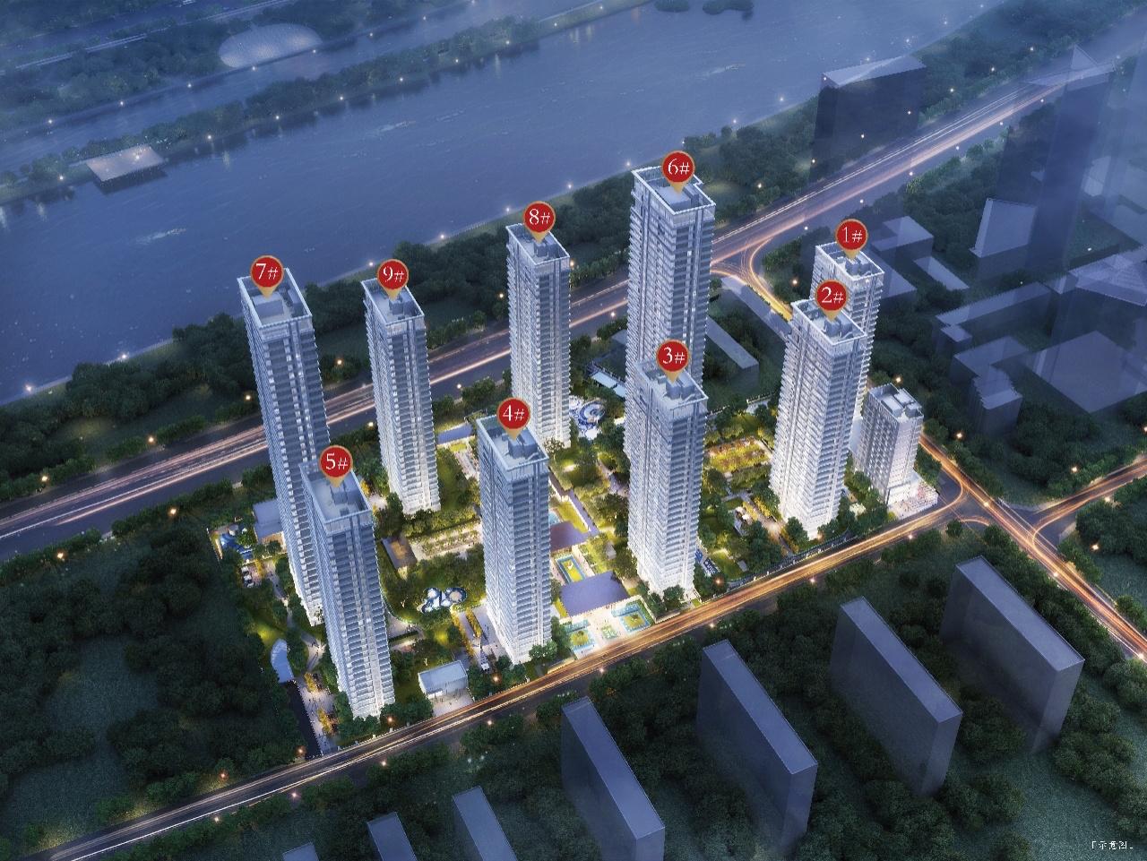 南内环街南侧4个新楼盘

2022年
滨河金茂府容积率3.5总共523户

20