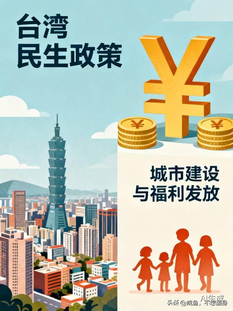 今天遇到个台湾朋友，他说台湾不应该直接发钱。
台湾去年每人发了1万元，今年起，每