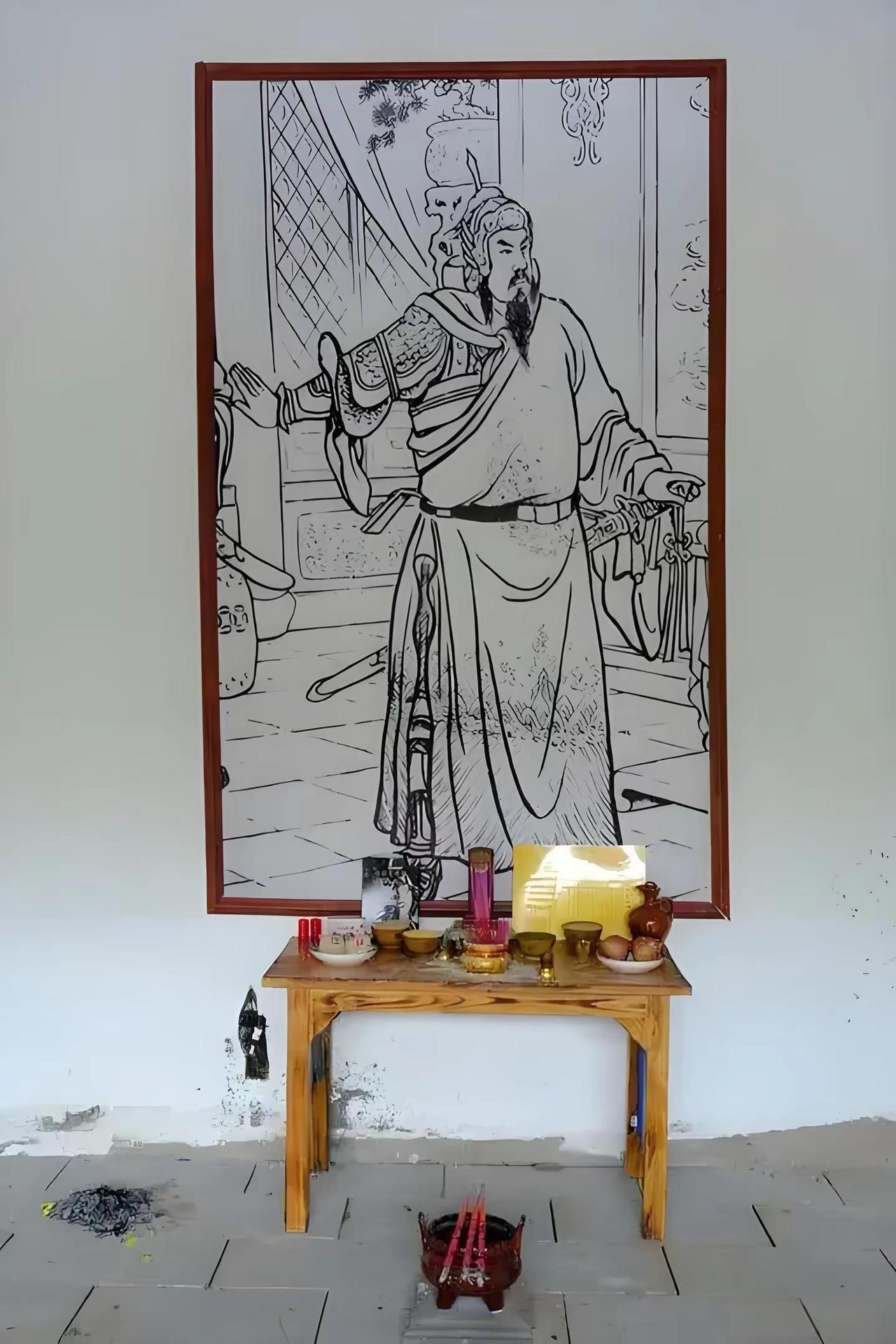 残碑读罢呼雄鬼，生死都从李晋王。百战山河凝血泪，一生肝胆照寒山。星沉绝域汉魂在，