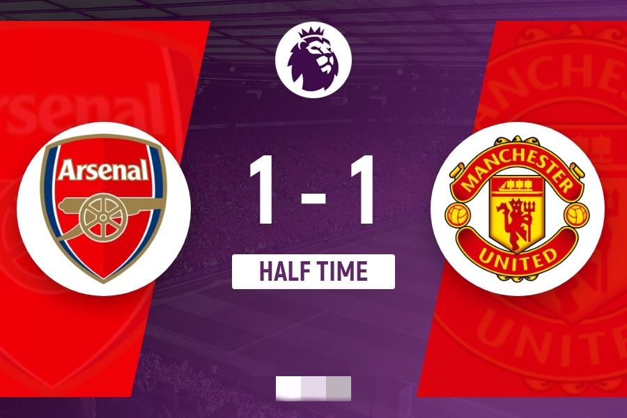 半场-阿森纳1-1曼联 马丁内斯乌龙球苏维门迪送礼姆伯莫推射扳平
1月26日00