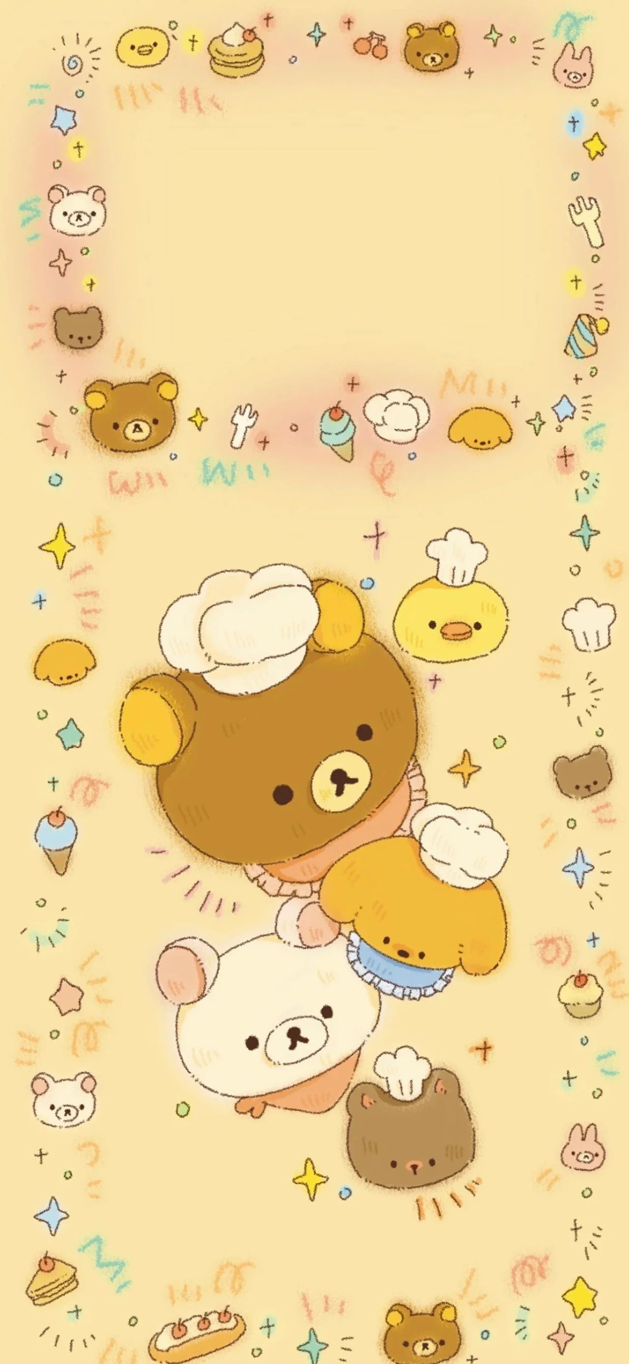 超可爱的主题套图壁纸Cr小🍠：脆盒芝士堡#壁纸[超话]##锁屏+主屏壁纸套图#