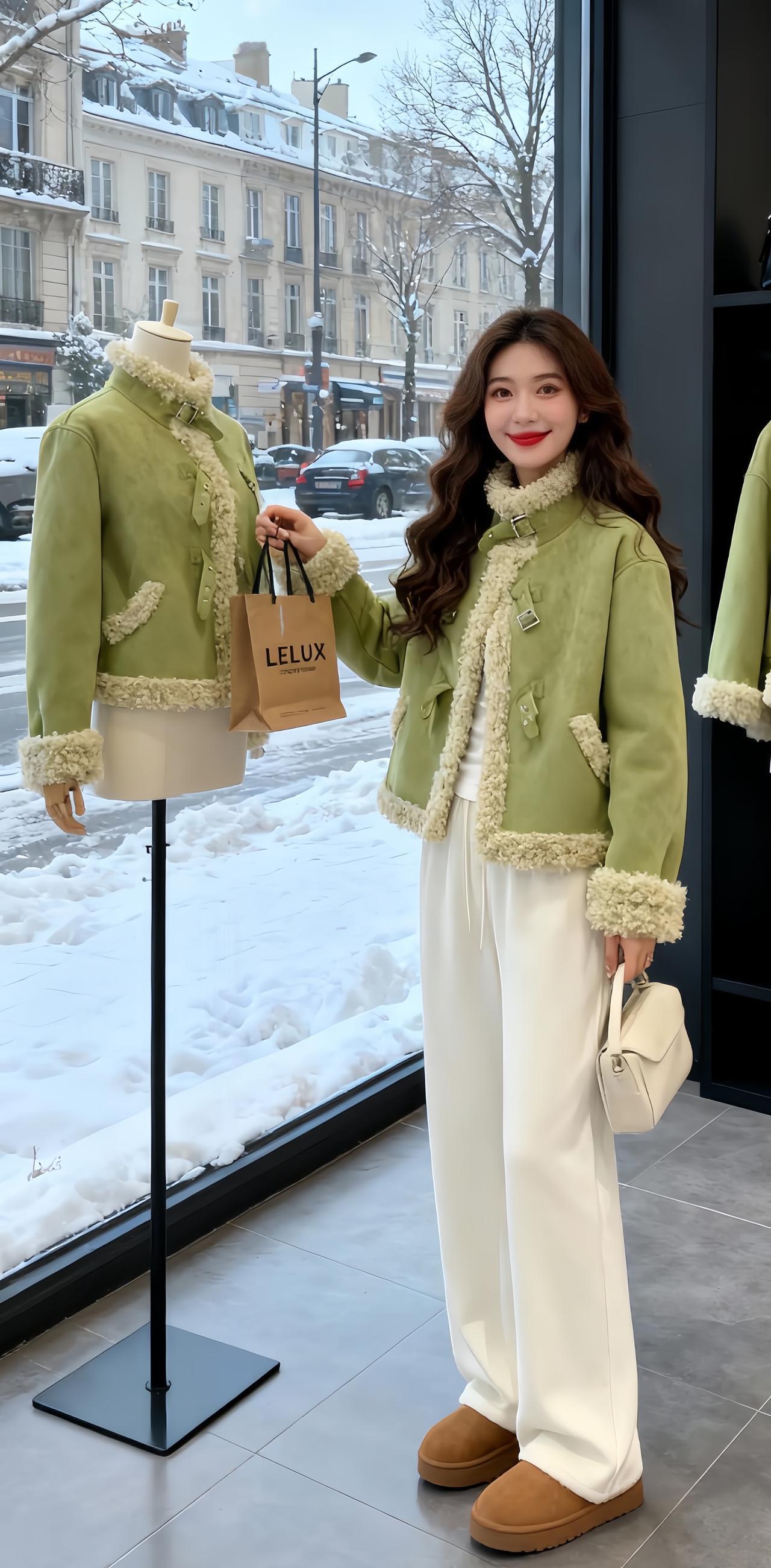 慵懒风穿搭 穿搭 每日分享 你今天真好看 这个冬天不怕冷