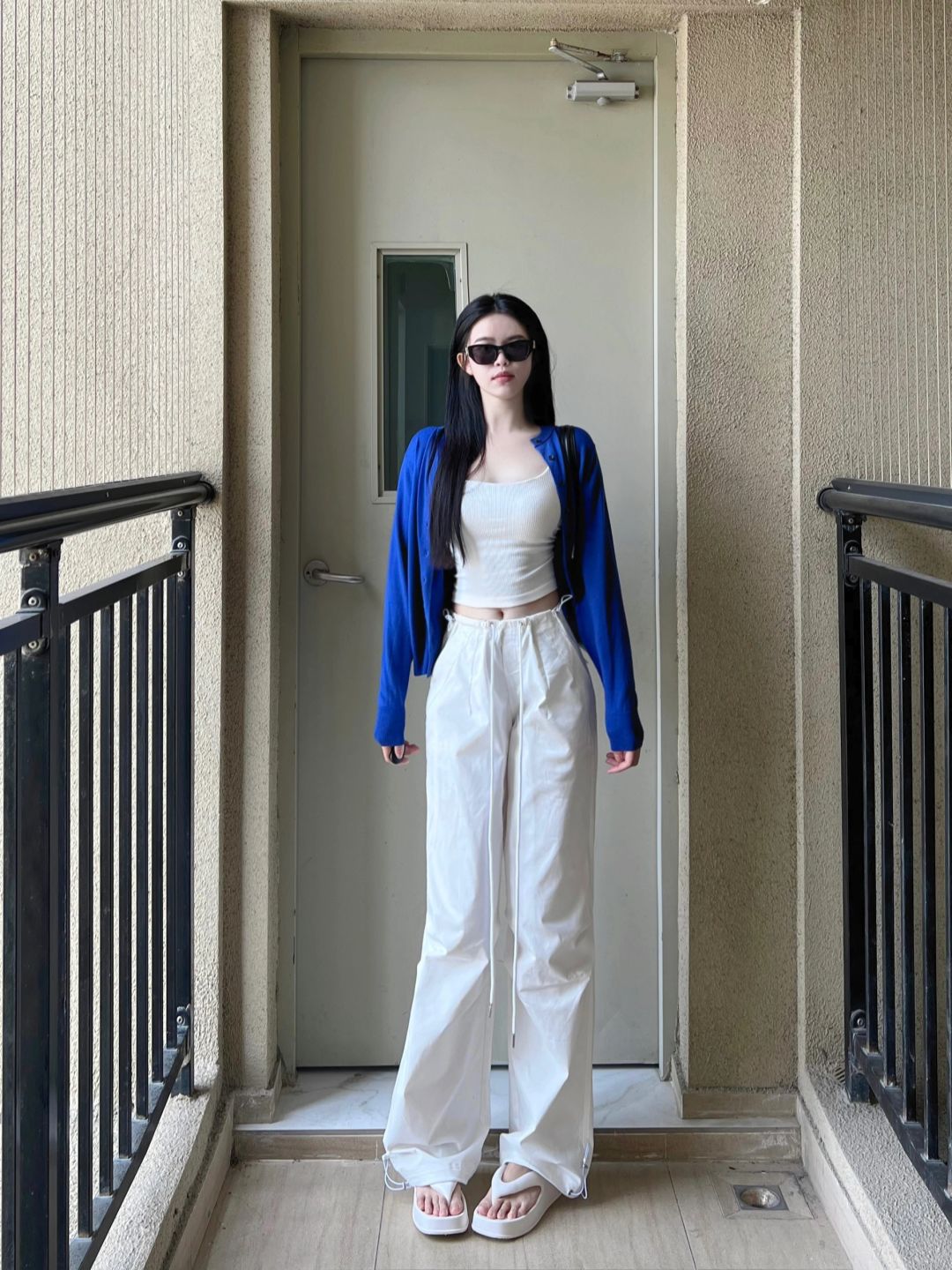 你小子今天居然穿了蓝➕白！