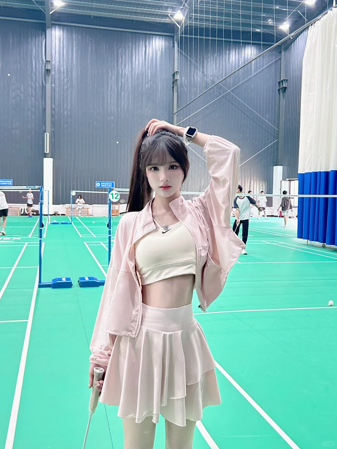 今日羽毛球碎片🏸