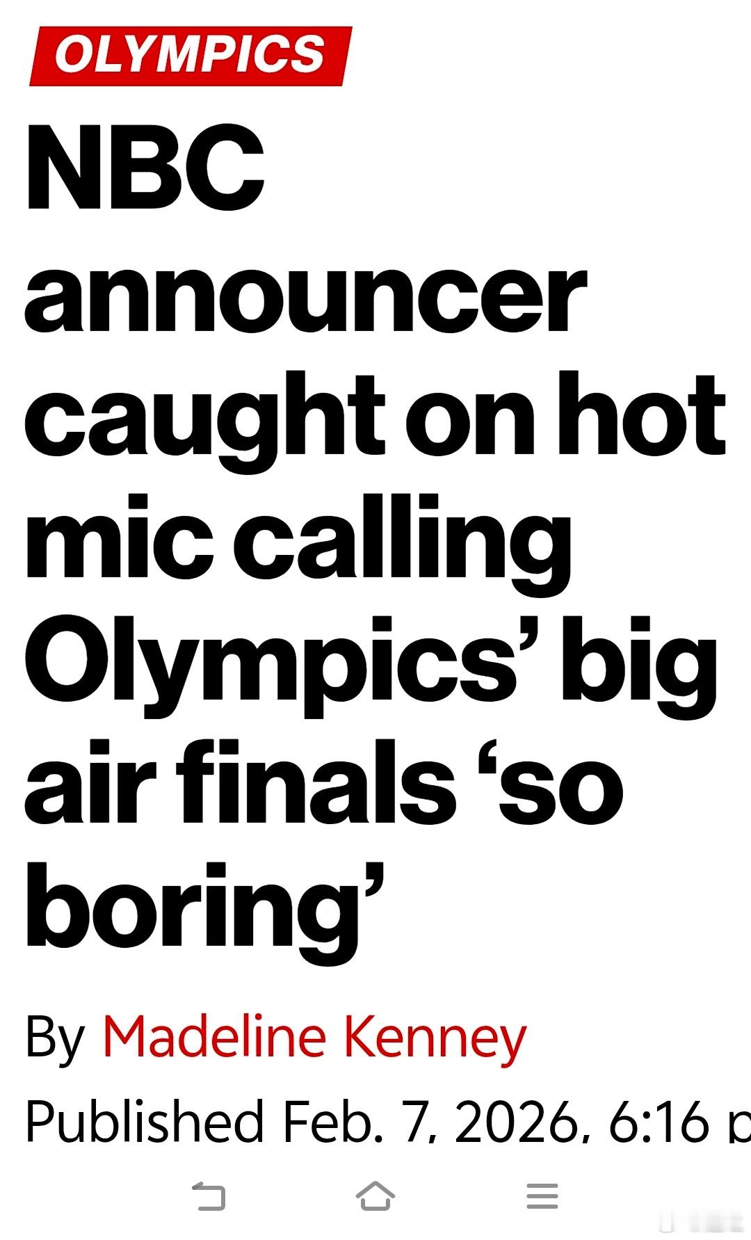 苏翊鸣疑似被日本裁判压分美国人不赢比赛就无聊 NBC解说大跳台出事故了 苏翊鸣拿