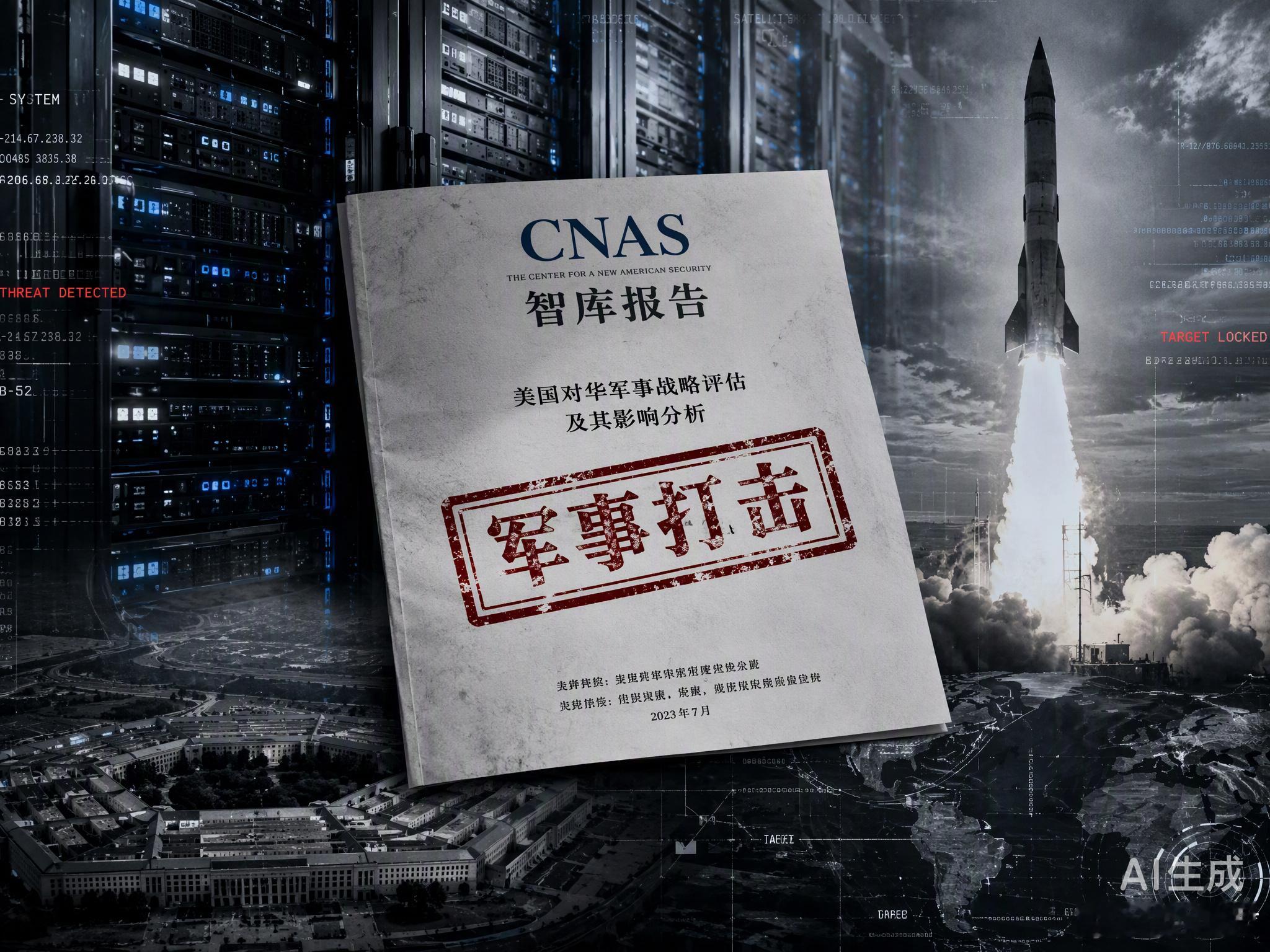 美智库新美国安全中心（CNAS）这帮人真是把“输不起”写在了脸上。看着中国在AG