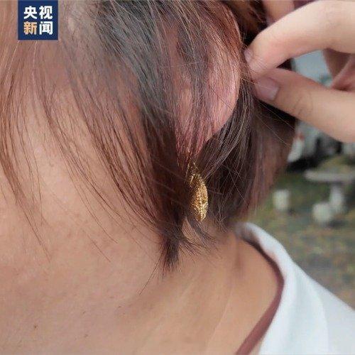 女干部展示不到100元的耳环尊重包容 西安·华严寺