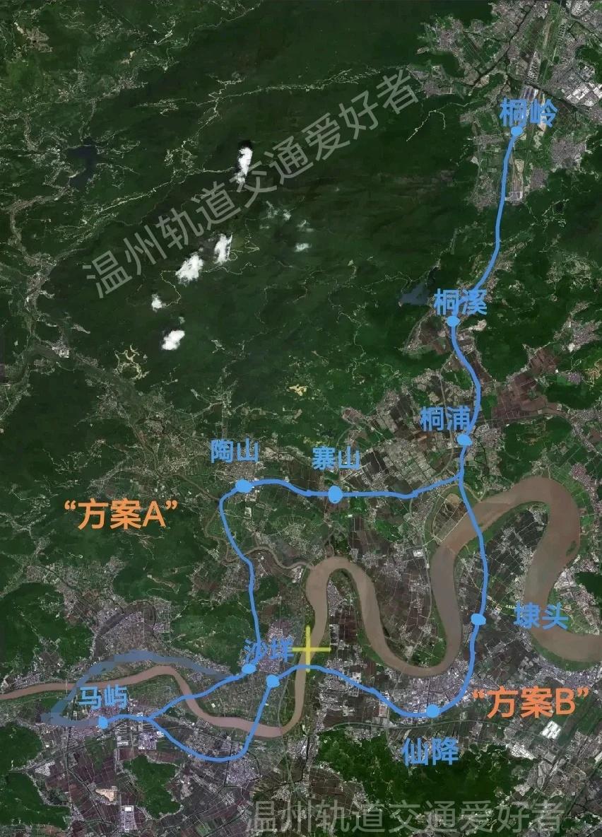 温州S1线“二期”：陶山马屿之梦
昨天笔者分析了温州S1线二期工程（洞头段）。接