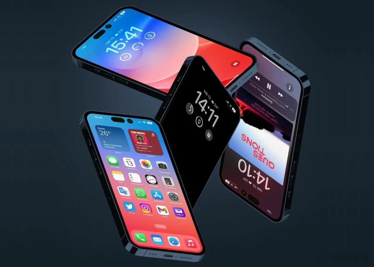#iPhone16显示屏及尺寸曝光# 今年iPhone15系列全系破发，产品热度