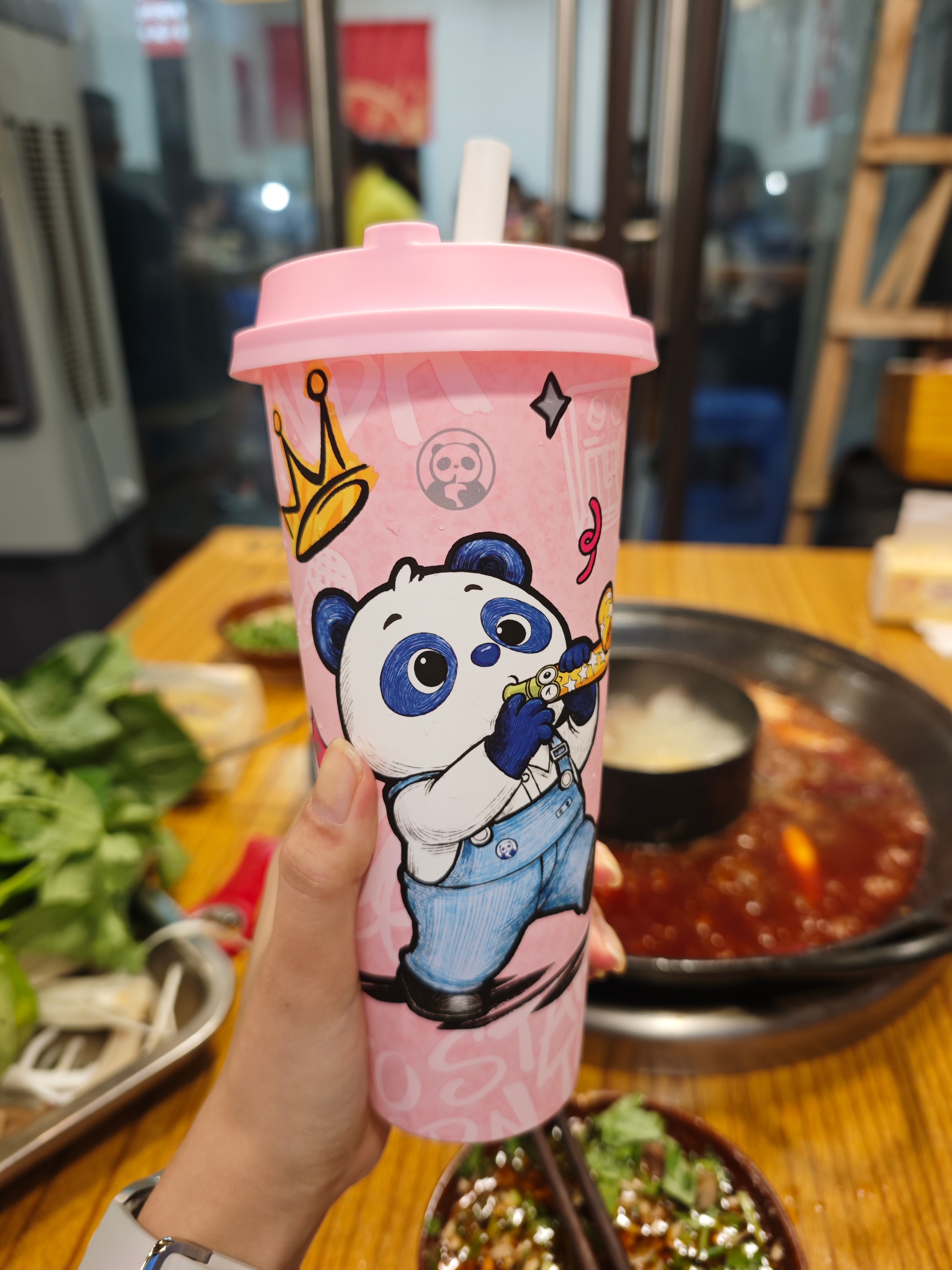 这个荔枝冰奶！好好喝！！！！ 