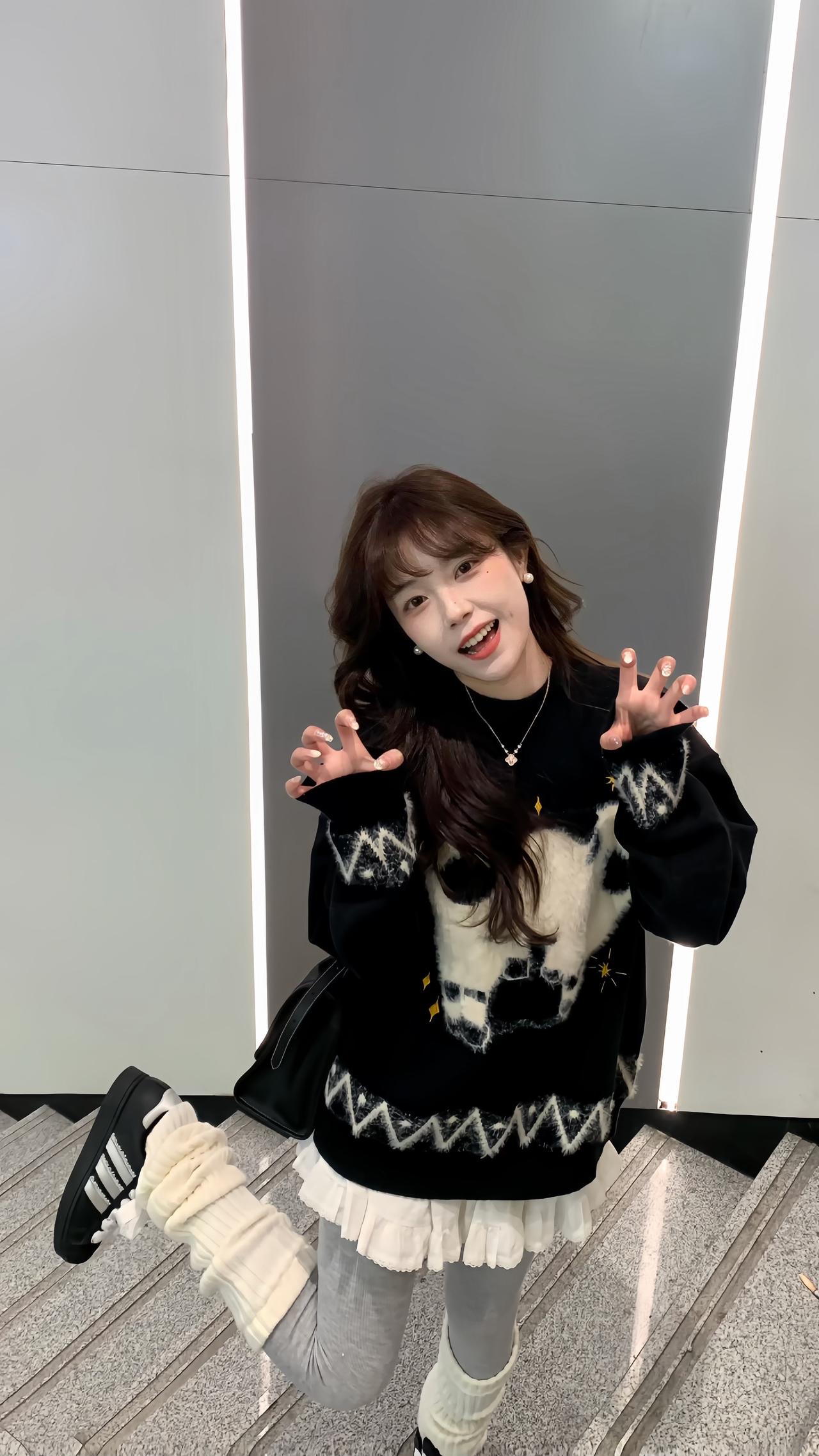 穿搭分享   如果你惹毛了我我就变得毛绒绒了