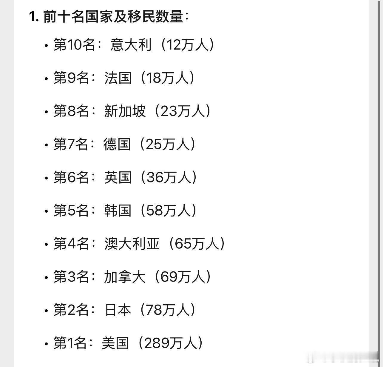 根据联合国经社部人口司《2020年国际移民存量》报告，2015-2020年，中国