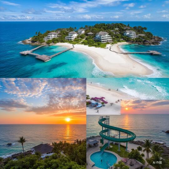 🌊7月遛娃天花板！日人均800住进童话海岛