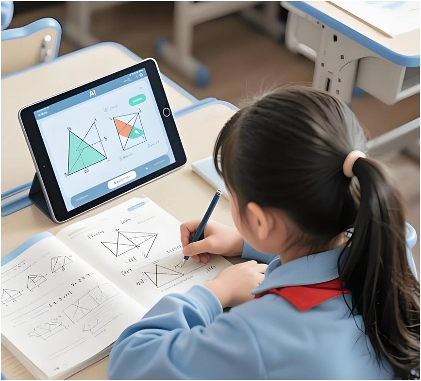 前几日在网上刷到个帖子，觉得挺有意思。讲的是三年级的小宇，寒假作业是“用AI辅助