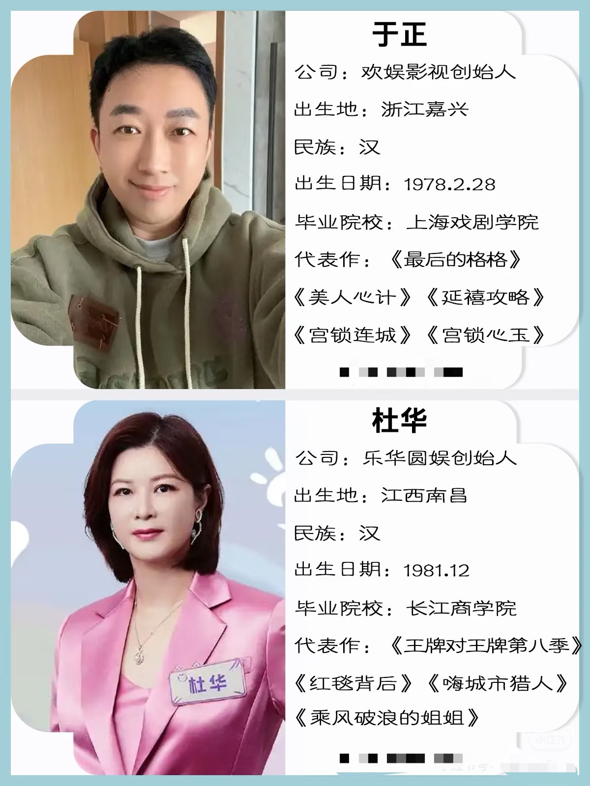 娱乐圈4个著名娱乐圈公司老板，谁比较有钱 ​​​
