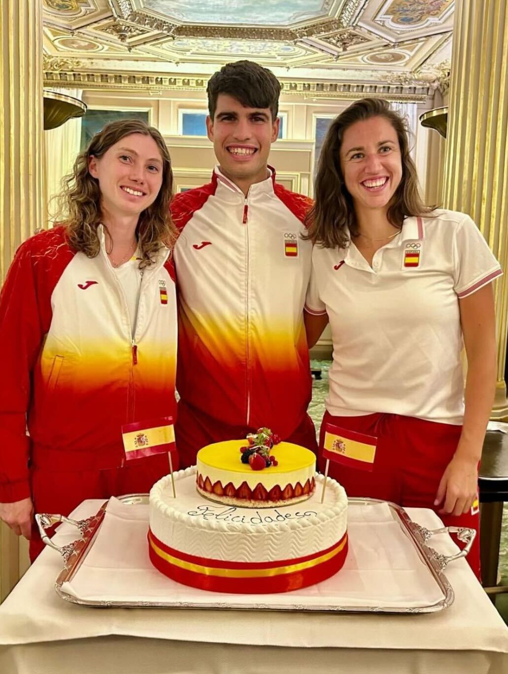 三位属于西班牙的网球#奥运会# 奖牌得主🎂🇪🇸#2024年巴黎奥运会##网