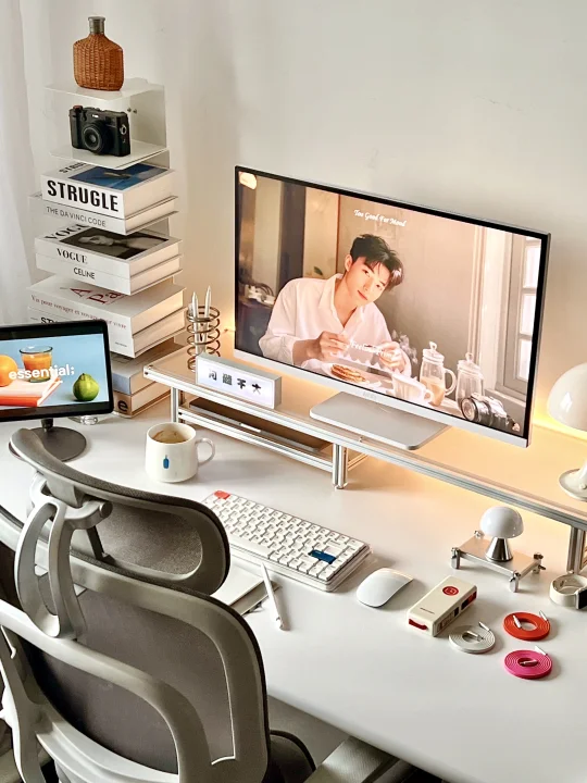 桌搭一整理，整个心情都治愈了。