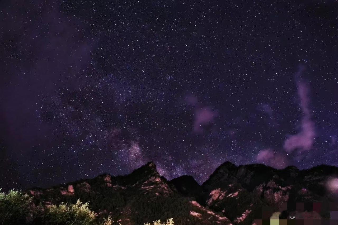 星河入梦 流星 星空下的夜晚 看星星的地方 银河的遥望 银河 星空 松潘麦吉村 
