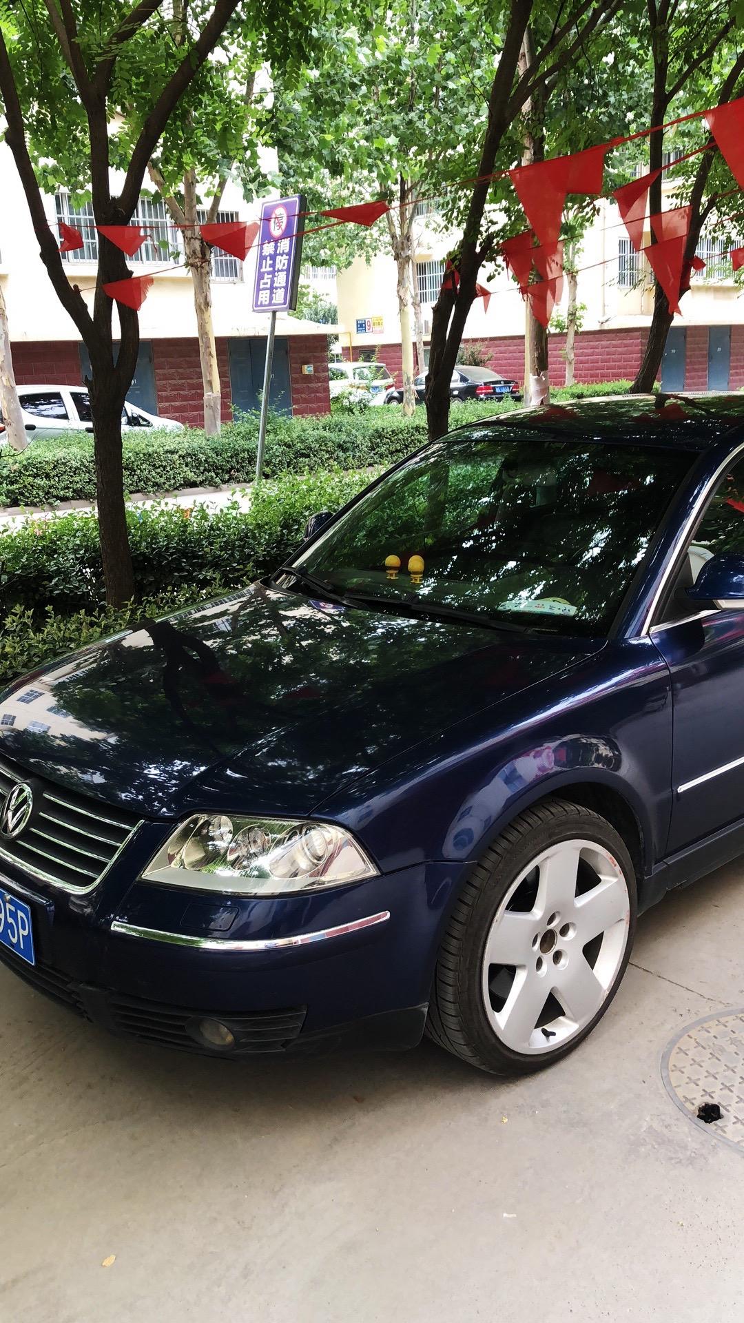 原厂八缸+四出排气的帕萨特 你见过吗。