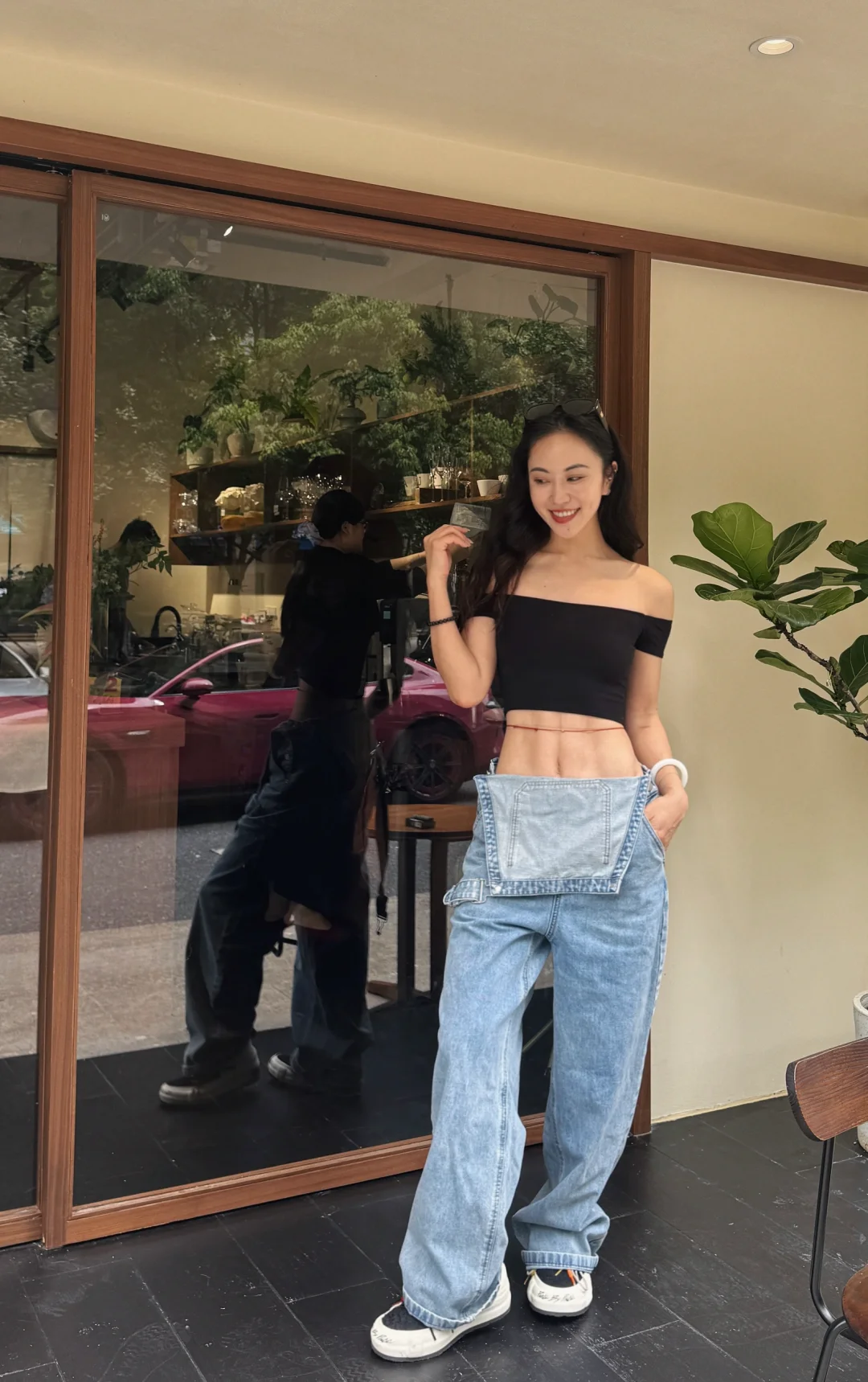 喜欢我的马甲线