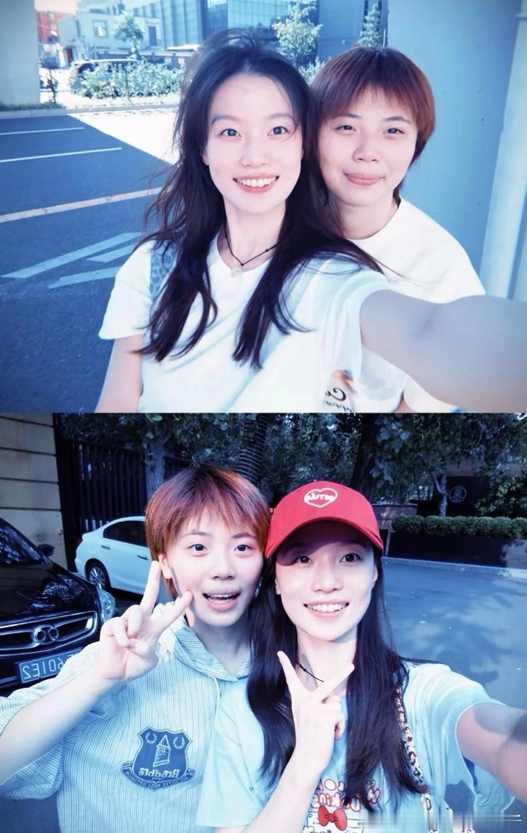 韩菲儿＆张翔宇：✌🏻🫶～ ​​​