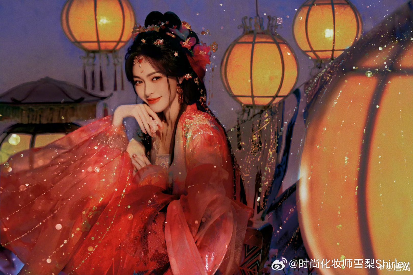 唐嫣端午图美成啥了唐嫣多出点古装图吧，美得像游戏建模！唐嫣