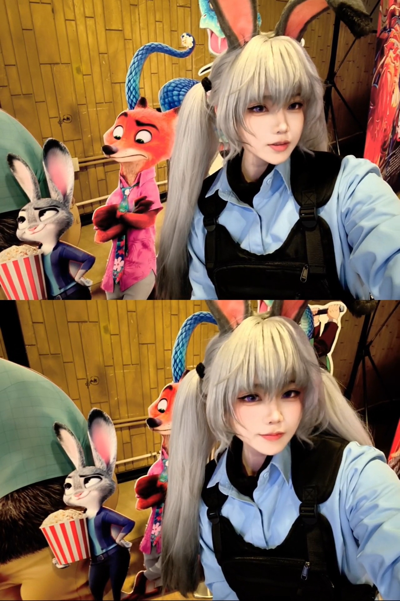 疯狂动物城COS｜朱迪朱迪回动物城！cos朱迪疯狂动物城2 电影推荐 疯狂动物城