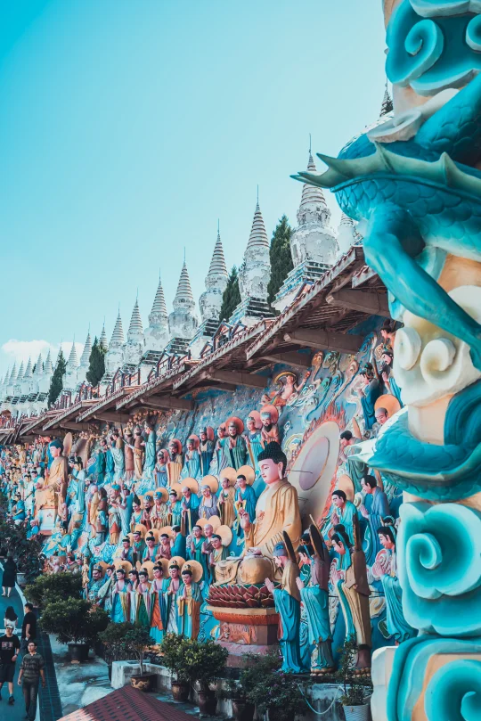我很少用震撼来形容一个寺庙。。。。