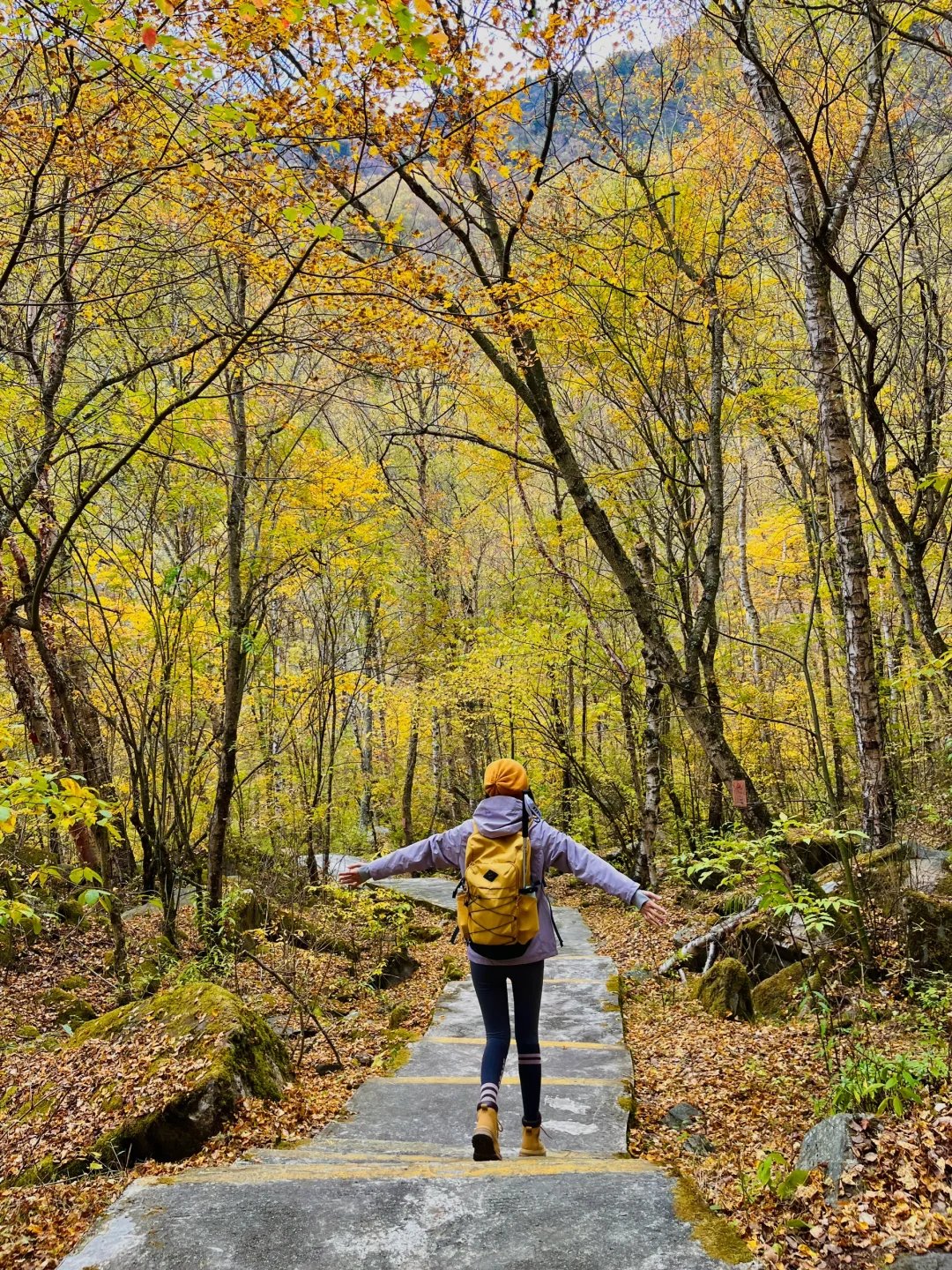 10.24松坪沟实拍；人少景美