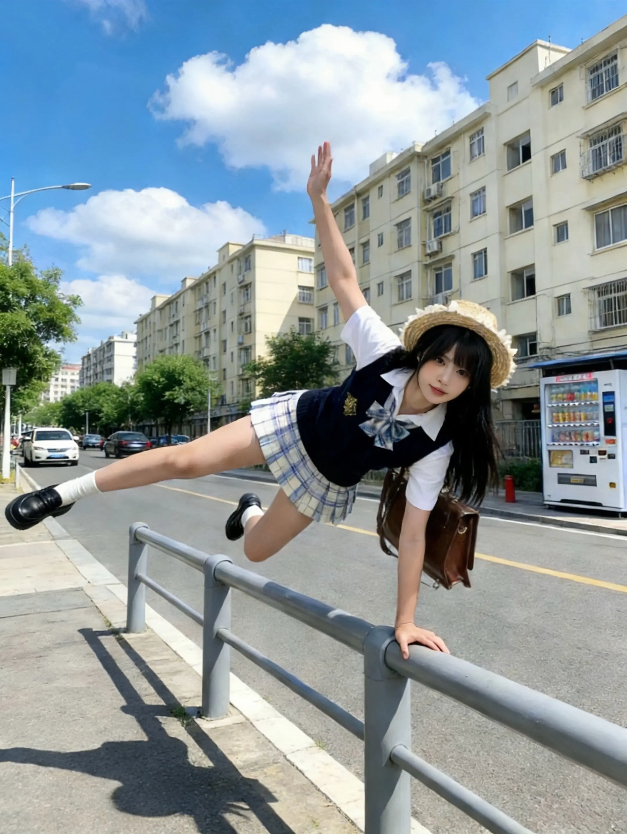 拍照姿势 jk穿搭 拍照动作 jk拍照姿势 jk制服