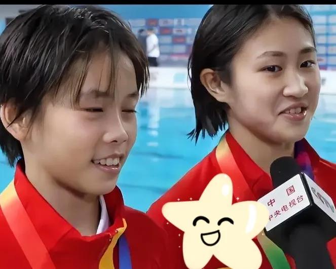 这俩丫头不可小看。跳水队真的不缺人才，如果陈芋汐和全红婵休假，让她俩去夺牌，肯定