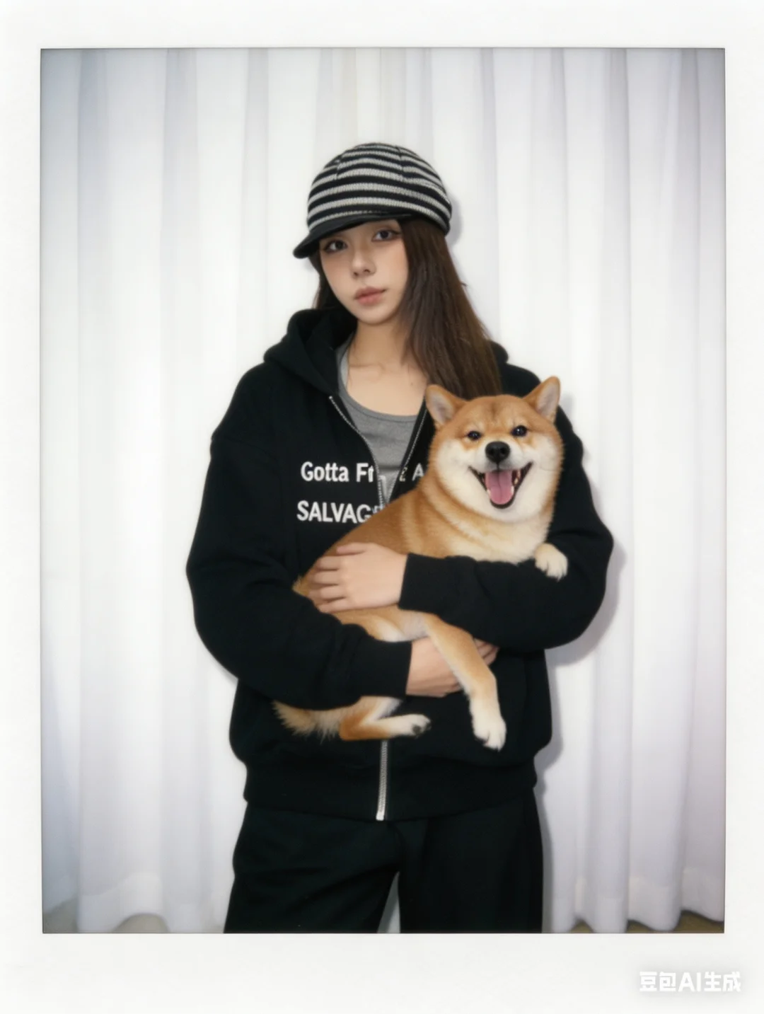 可爱的大蒜啊 再合照只能用豆包了