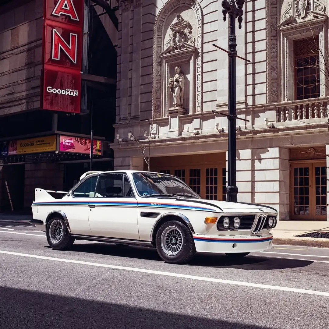 70年代的BMW 3.0 CSL ，绝绝子绝美车片 ​​​