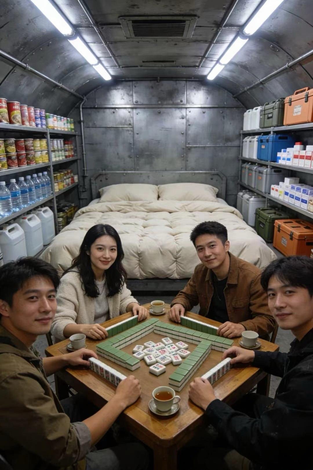 末日来临，选择你的安全屋生存1年，获得10w，选择你的末日庇护所 