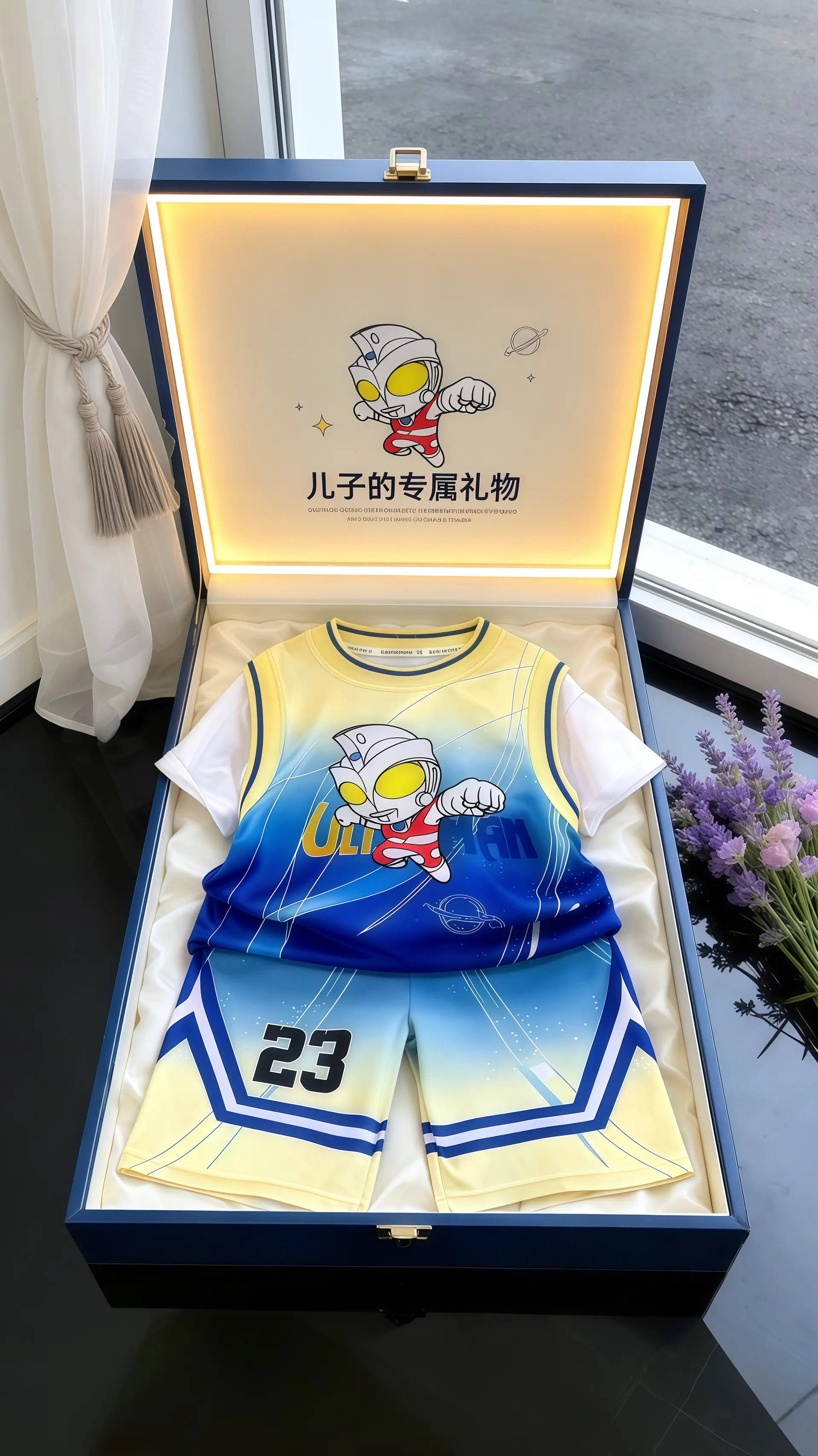 男宝穿搭 奥特曼男童套装 哪个奥特曼是你的光 我就是这条gai最亮的仔...