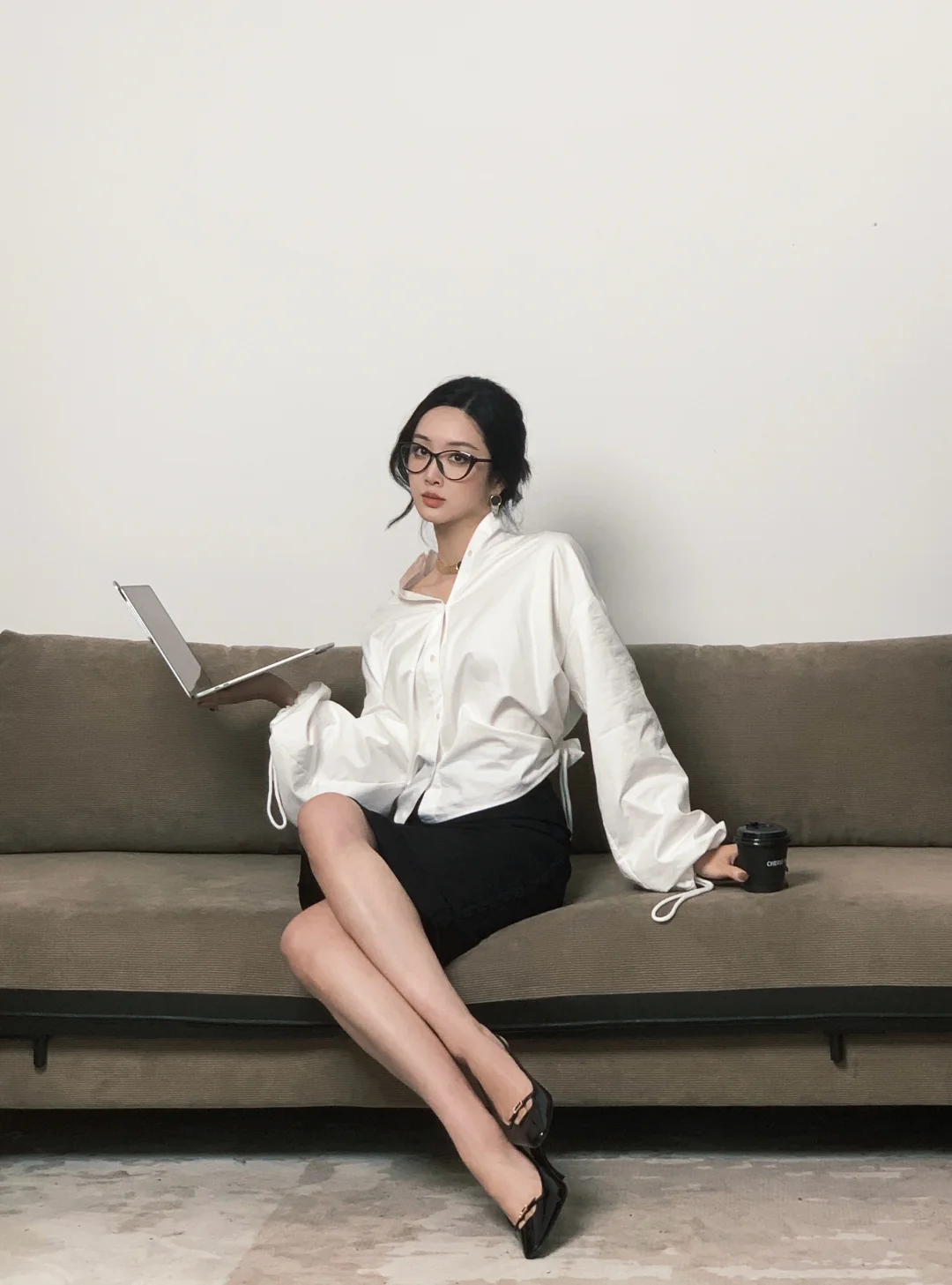 好爱这件新中式衬衣 解锁办公室海妖风