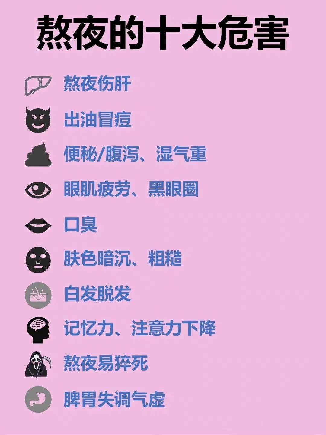 熬夜伤身体，

尽量不熬夜。

如果是为了工作，

那就尽量想办法提高白天的效率