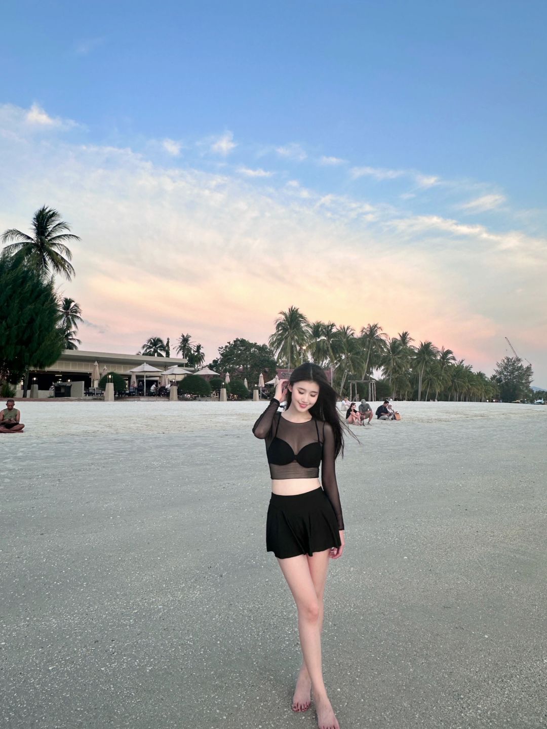 喜欢每个海边落日