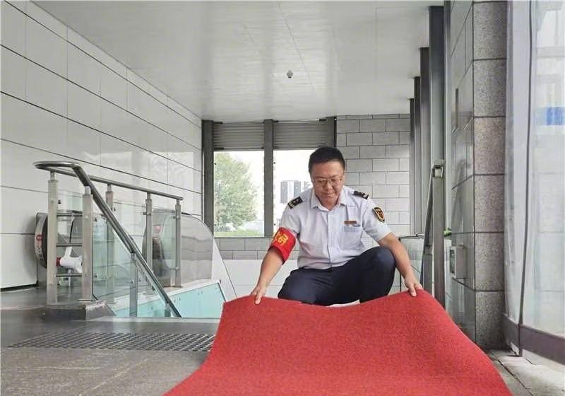 2026年7月11日，天津地铁9号线十一经路站提前部署、前置备战，全体工作人员提