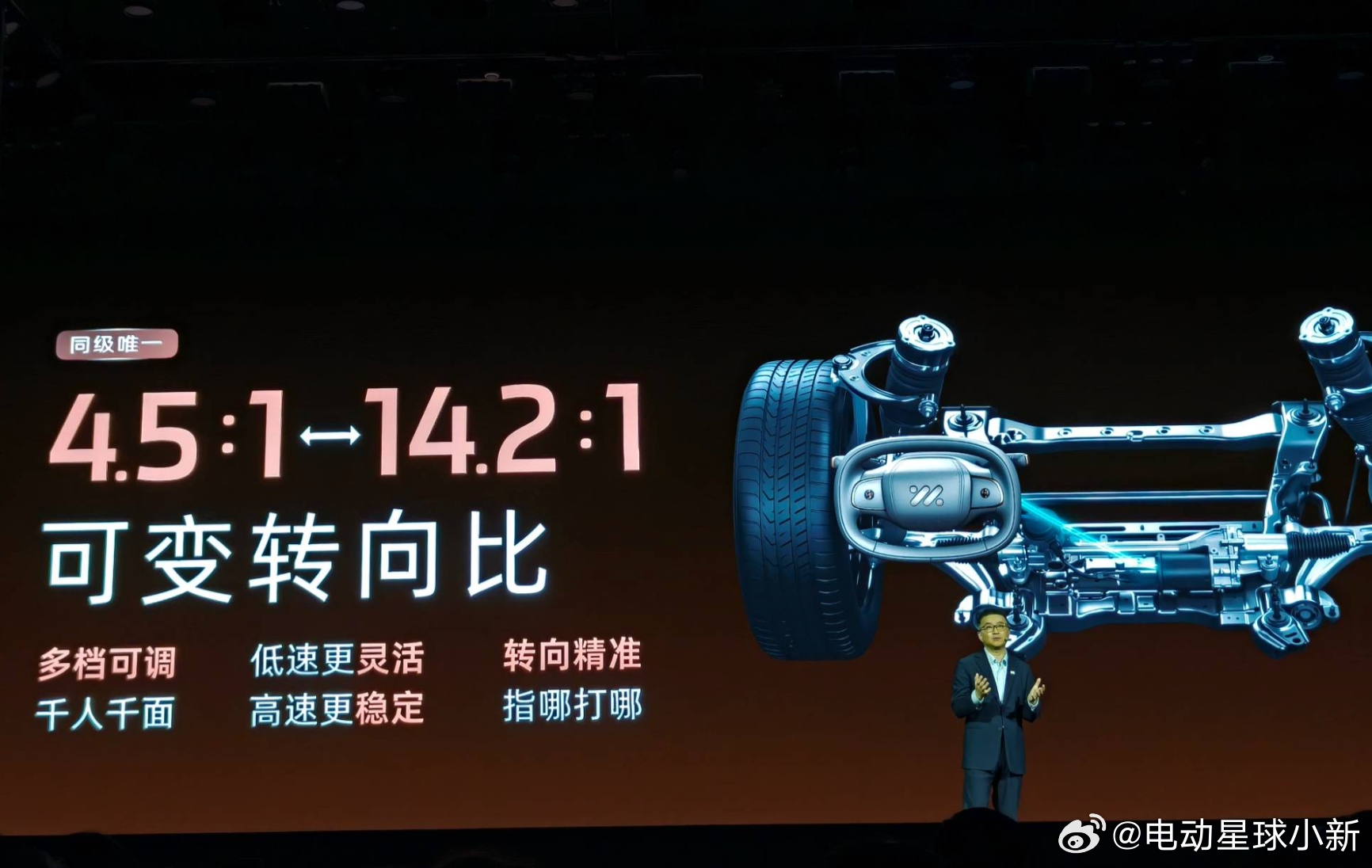 有关智己 LS8 线控转向的几个重要数据：1.失效概率小于 10FIT；2.转向