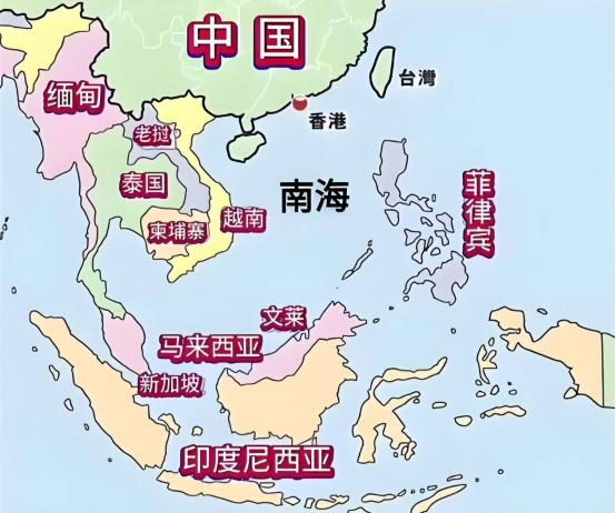 菲律宾倒向了美国，新加坡倒向了美国，柬埔寨倒向了美国，越南也在倒向美国的路上，我