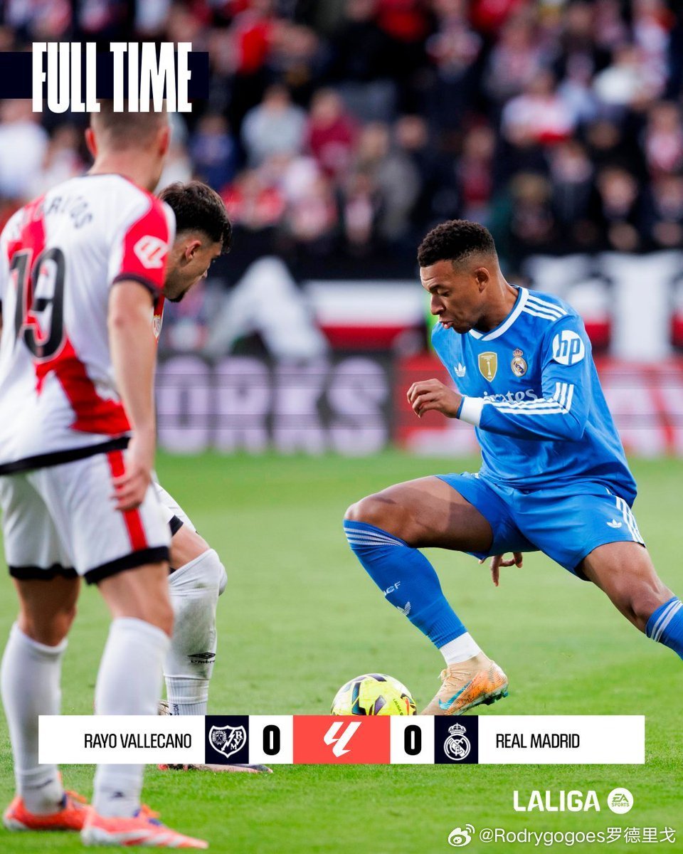 比赛结束，啥也不是巴列卡诺vs皇马 ​​​