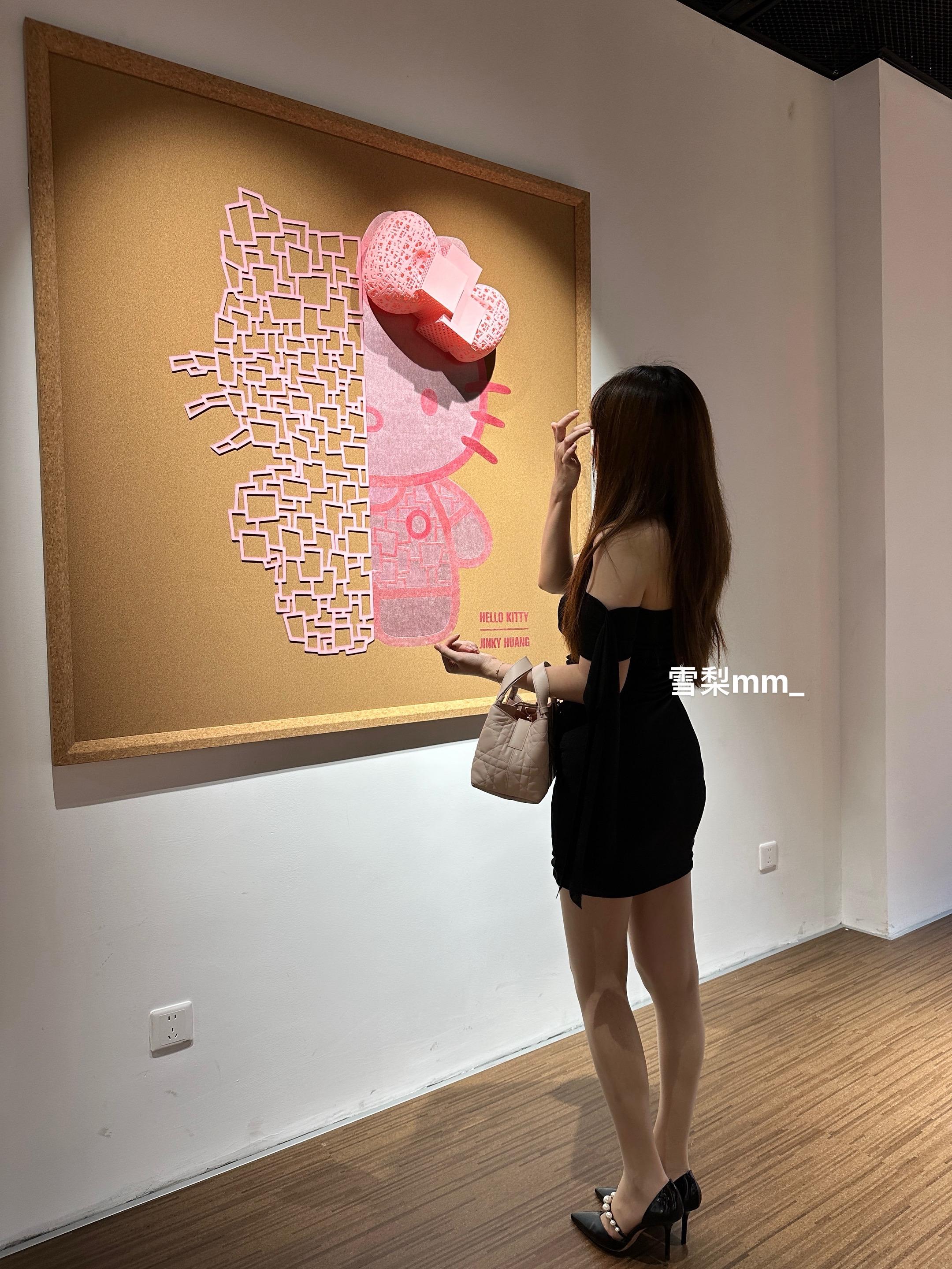 巨型黑皮Kitty闪现苏州