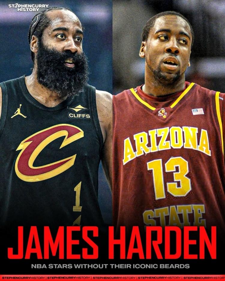 球星颜值的重要性，标配是一脸胡须。
NBA球星都是俊男型模，行走的荷尔蒙。
  